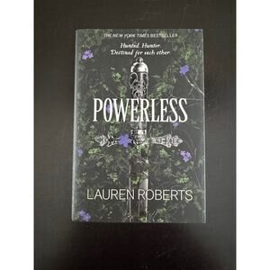 Powerless by Lauren Roberts Hardcover Book- New